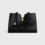 CABAS 16 IN SMOOTH CALFSKIN BLACK