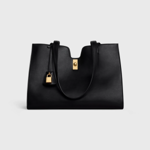 CABAS 16 IN SMOOTH CALFSKIN BLACK