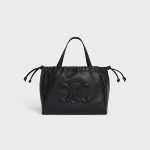 CABAS DRAWSTRING CUIR TRIOMPHE IN SMOOTH CALFSKIN