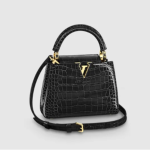 Crocodilian Leather-Capucines N93163