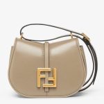 Fendi C¡¯mon Small Bag in Grey Calfskin