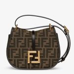 Fendi C¡¯mon Small Bag in FF Jacquard Fabric