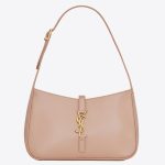 Saint Laurent Le 5 ? 7 Hobo Bag in Beige Smooth Leather