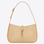 Saint Laurent Le 5 ? 7 Hobo Bag in Naturel Smooth Leather