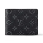 Slender Wallet M64002 Monogram Eclipse Canvas – Black